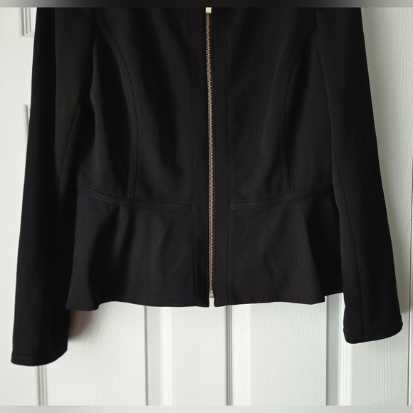 DKNY Women's Pelpum Zip Front Blazer Jacket - Picture 4 of 10